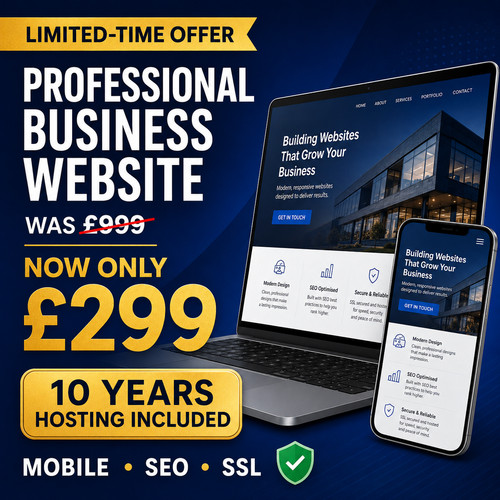 Professional business website - business,