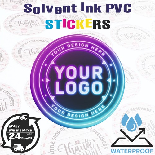 Personalised round labels - personalised,
