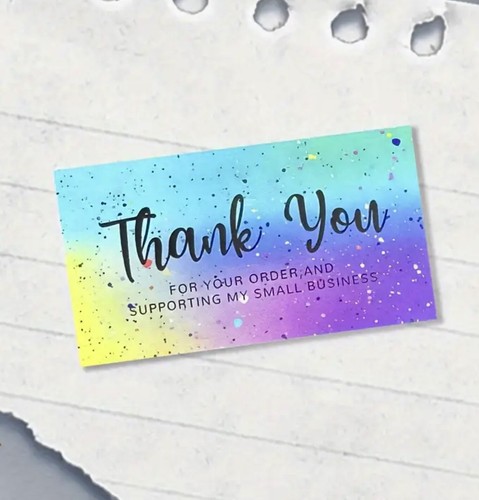 Thank you for your - you, order