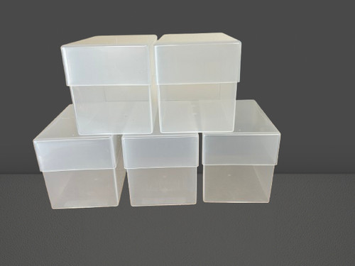 Plastic boxes business cards - plastic,