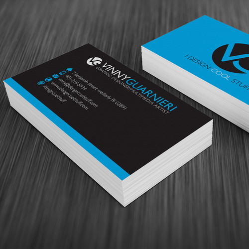 Printed business cards - printed,