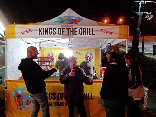 Hot dog burger - &, grill