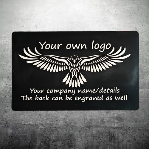 Aluminium metal personalised - metal,