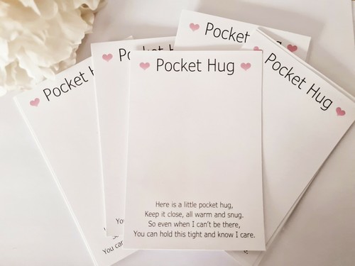 Pocket hug backing - , cards