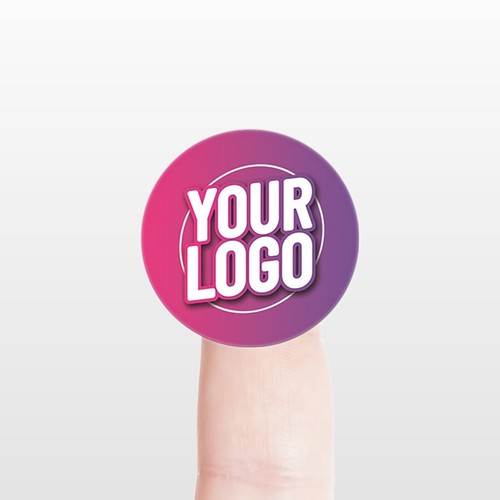 Personalised 30mm round - personalised,