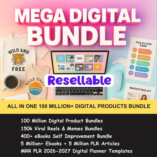 100m digital products - 100m+, bundle