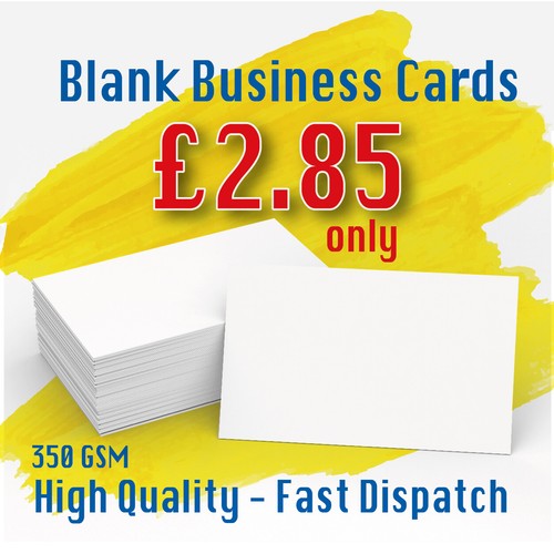 100 blank business - 100, cards