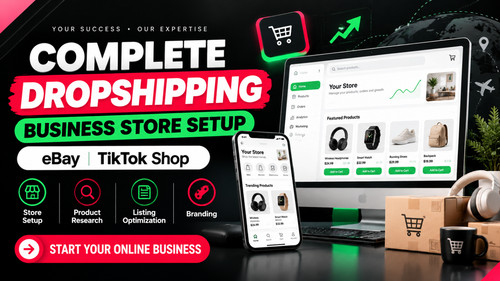 Complete dropshipping business - complete,