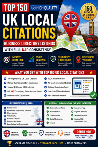 Top 150 local citations - 150, |