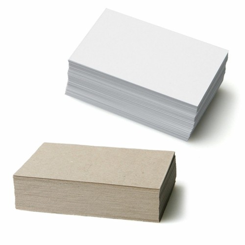 Blank business cards white - cards,