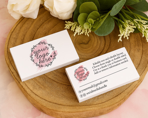 Personalised business cards - 30,