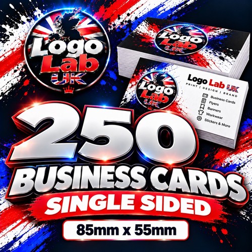 Business cards 250 pack single - business,