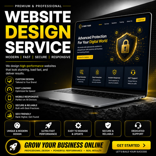 Custom website design service - custom,