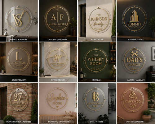 Personalised acrylic business - acrylic,