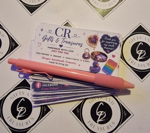 Handmade business cards - handmade,
